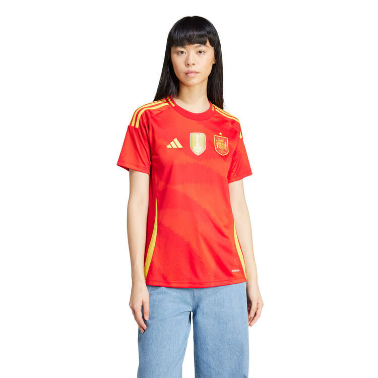 Spain 2024/25 Womens Home Jersey, Red, rebel_hi-res