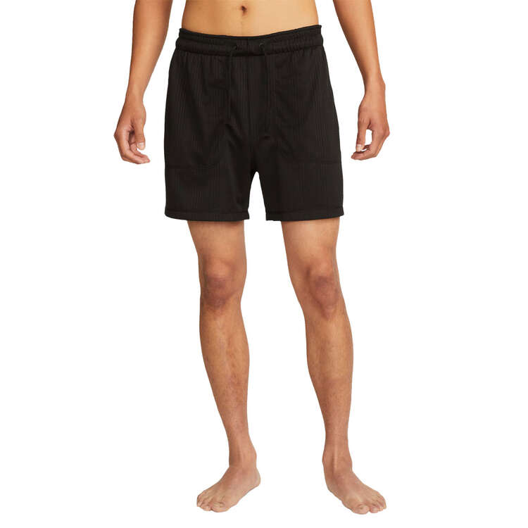Nike Mens Dri-FIT Yoga 5-inch Shorts, Black, rebel_hi-res