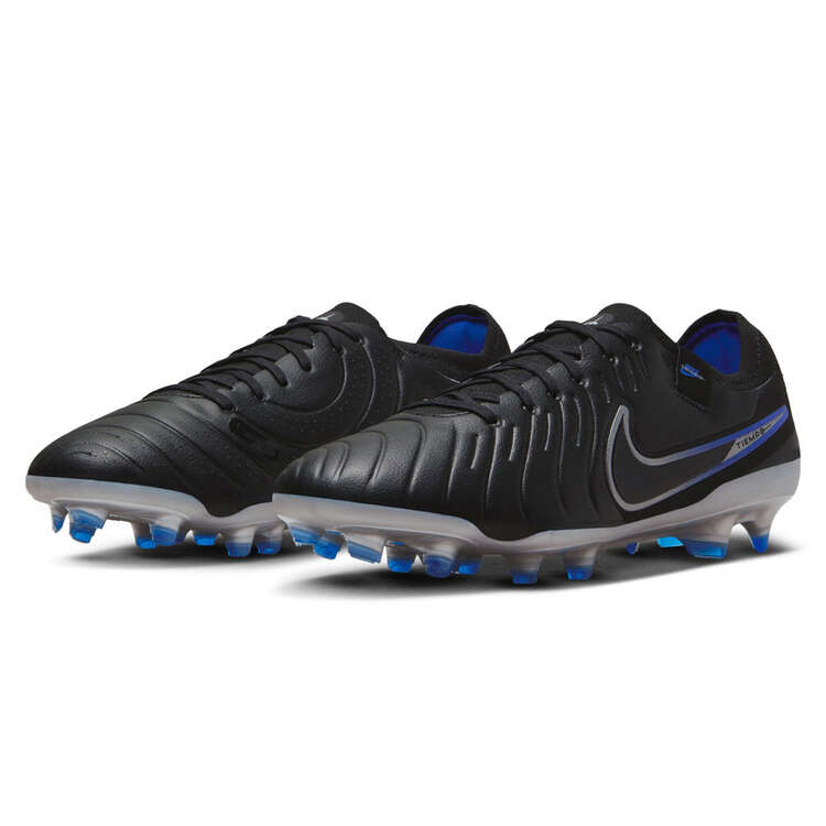 Nike Tiempo Legend 10 Pro Football Boots, Black/Silver, rebel_hi-res