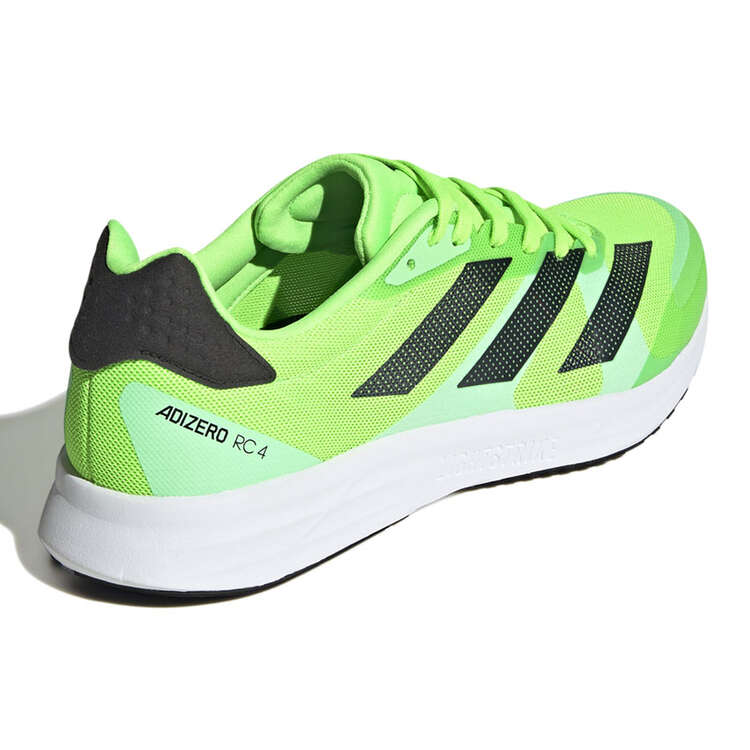 adidas Adizero RC 4 Mens Running Shoes Green/Black US 11.5, Green/Black, rebel_hi-res