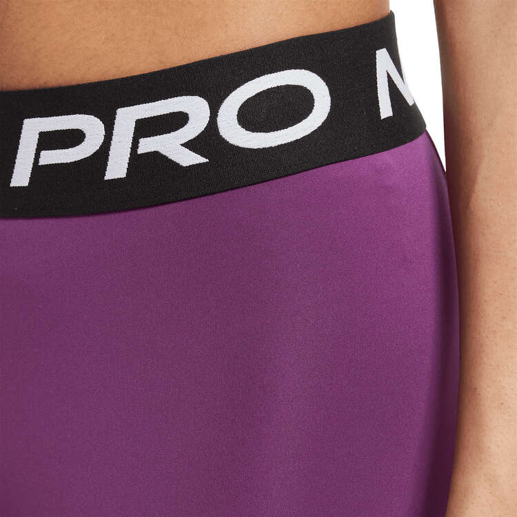 New NIKE PRO Sports Bra XL Tight Fit Purple DRI FIT Training SWOOSH