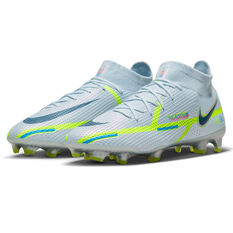 Nike Phantom GT2 Elite Dynamic Fit Football Boots, Grey/Blue, rebel_hi-res