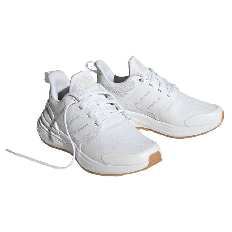 adidas RapidaSport Bounce Kids Running Shoes, White, rebel_hi-res