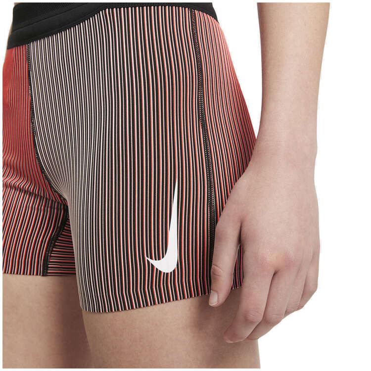 Nike Womens Dri-FIT AeroSwift Running Shorts Pink XL, Pink, rebel_hi-res