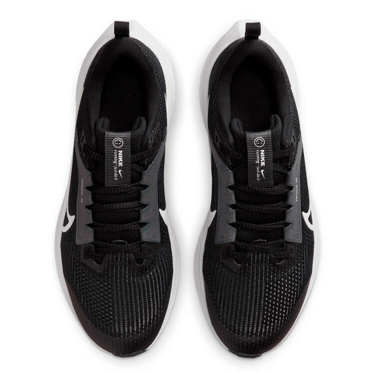 Nike Air Zoom Pegasus 40 Kids Running Shoes, Black/White, rebel_hi-res