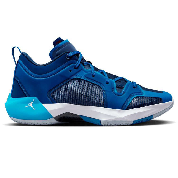 Air Jordan 37 Low Fraternity Basketball Shoes Blue/White US Mens 10.5 / Womens 12, Blue/White, rebel_hi-res