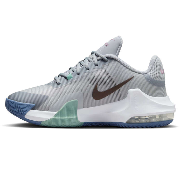 Nike Air Max Impact 4 Basketball Shoes Grey US Mens 7 / Womens 8.5, Grey, rebel_hi-res
