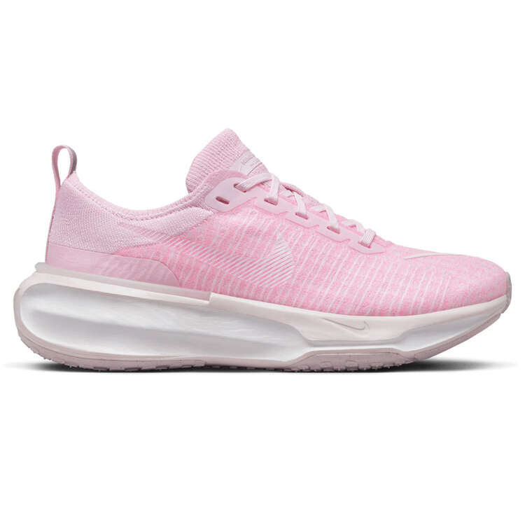 Nike ZoomX Invincible Run Flyknit 3 Womens Running Shoes Pink/White US 6, Pink/White, rebel_hi-res