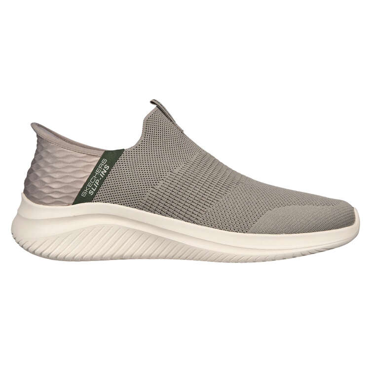 Skechers Slip-Ins Ultra Flex 3.0 Mens Casual Shoes Olive US 7, Olive, rebel_hi-res