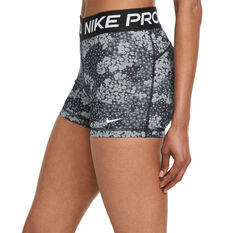Nike Pro Womens 3 inch Printed Shorts, Print, rebel_hi-res