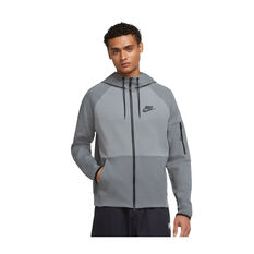 Nike Mens Sportswear Tech Fleece Full-Zip Hoodie Grey XS, Grey, rebel_hi-res