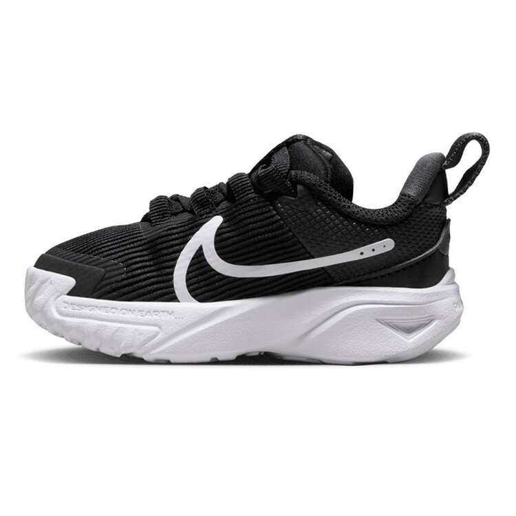 Nike Star Runner 4 Toddlers Shoes Black/White US 4, Black/White, rebel_hi-res