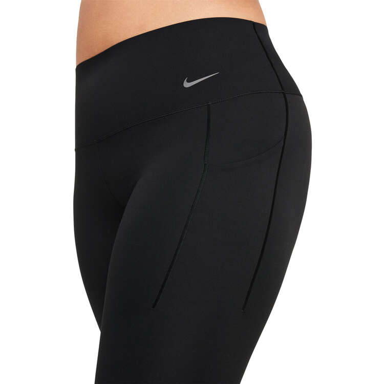 Nike Epic Fast Cropped Running Tights Women Black/reflective Silver CZ9238- 010