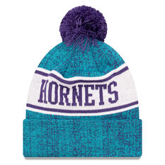 Charlotte Hornets New Era Pom Knit Beanie, , rebel_hi-res