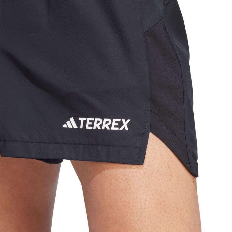 adidas Terrex Mens Multi Trail Running Shorts, Black, rebel_hi-res