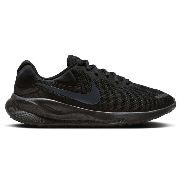 Nike Revolution 7 Womens Running Shoes Black US 6, Black, rebel_hi-res
