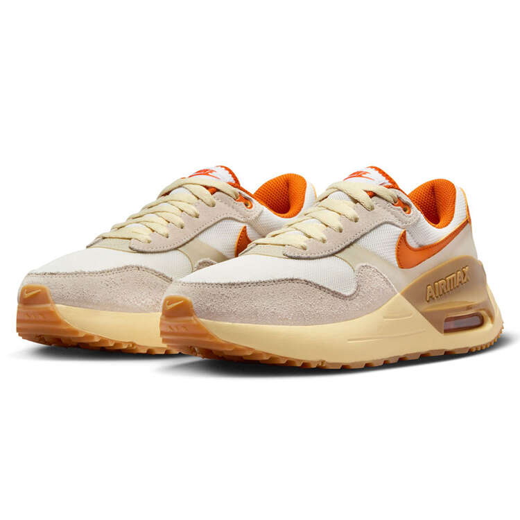 Nike Air Max SYSTM Womens Casual Shoes, Cream/White, rebel_hi-res