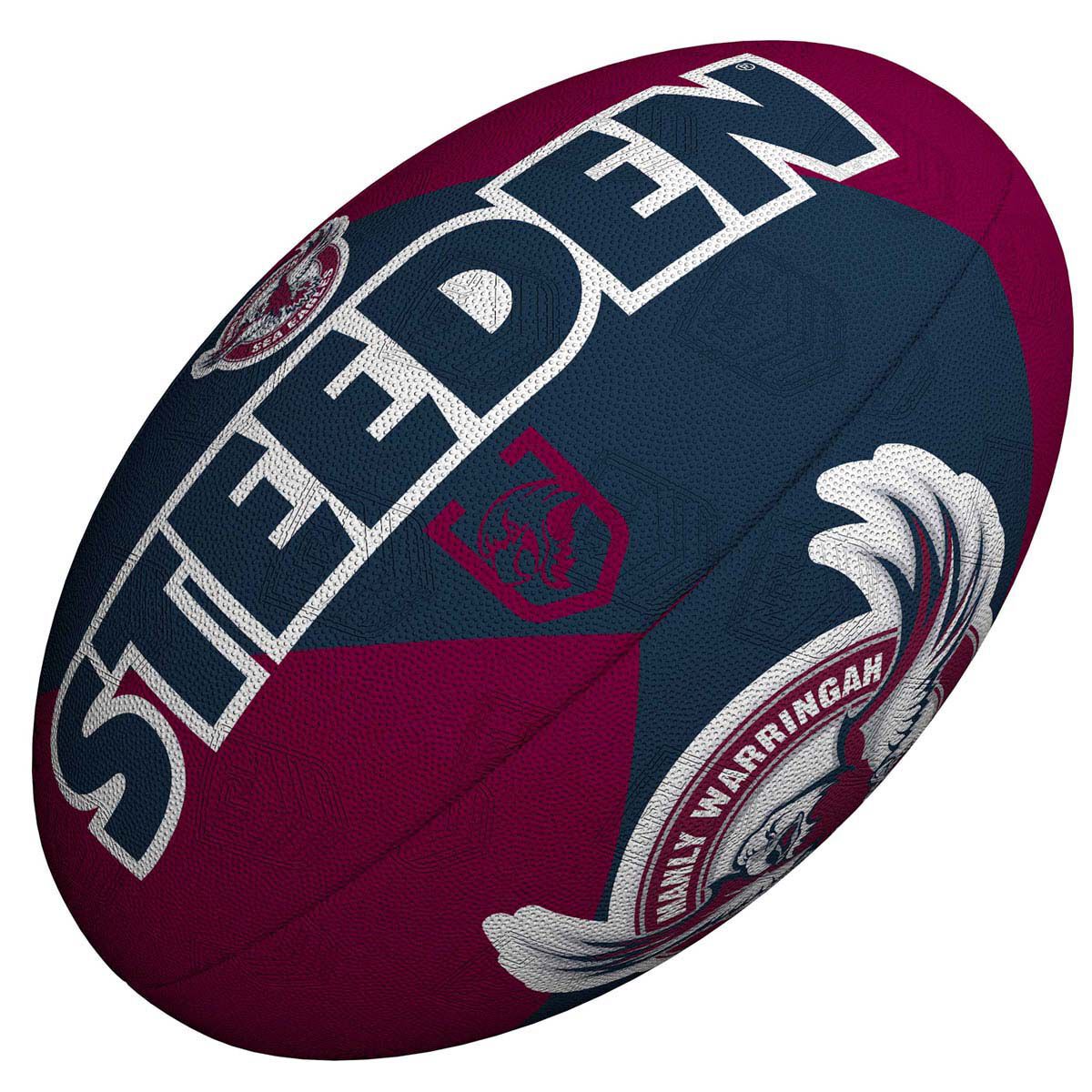Gift Box Rugby League Football Manly Sea Eagles NRL Desk Clock 