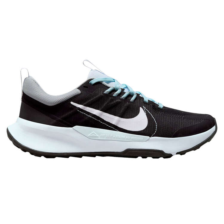 Nike Juniper Trail 2 Next Nature Womens Trail Running Shoes Black/White/Blue US 6, , rebel_hi-res