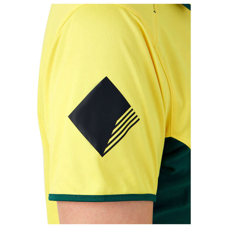 Cricket Australia Womens 2023/24 Replica ODI Home Shirt, Yellow, rebel_hi-res