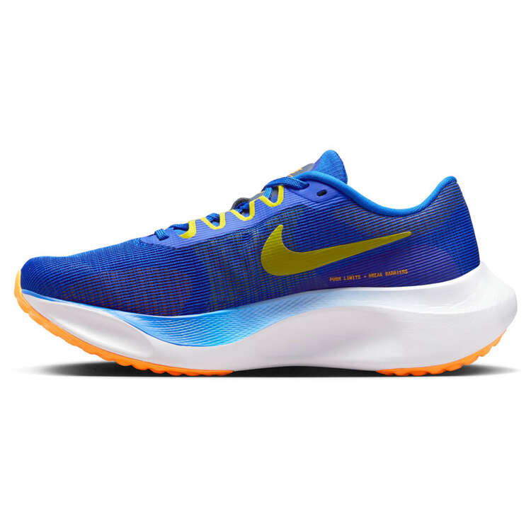 Nike Zoom Fly 5 Mens Running Shoes Blue/Yellow US 7, Blue/Yellow, rebel_hi-res