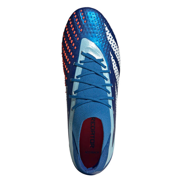 adidas Predator Accuracy .1 Football Boots, Blue/White, rebel_hi-res