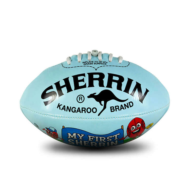 Sherrin AFL Super Soft Mini Ball - Blue, , rebel_hi-res