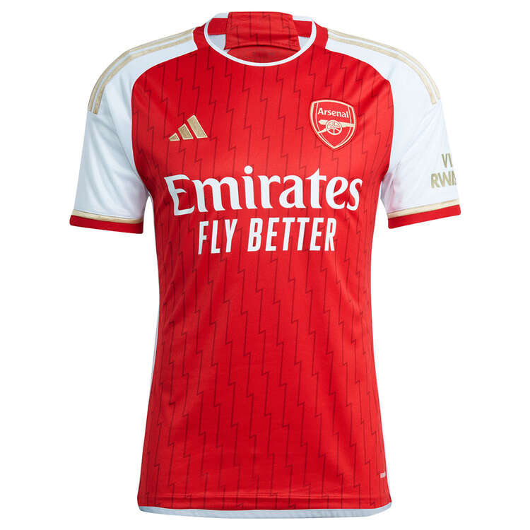 adidas Mens Arsenal FC 2023/24 Replica Home Football Jersey, , rebel_hi-res
