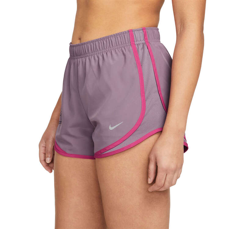 Nike One Womens Tempo Shorts, Purple, rebel_hi-res