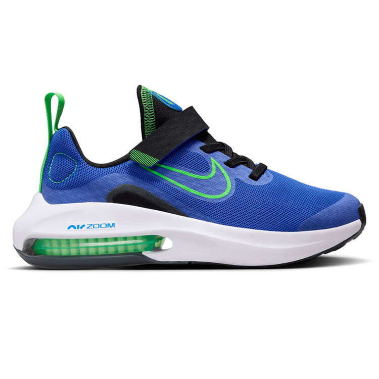 Nike Air Zoom Arcadia 2 PS Kids Running Shoes Blue/Green US 11, Blue/Green, rebel_hi-res