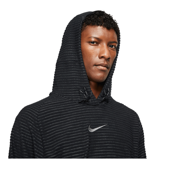 Nike Pro Mens Therma-FIT ADV Fleece Pullover Hoodie, Black, rebel_hi-res