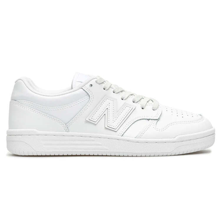 New Balance BB480 Casual Shoes White US Mens 7 / Womens 8.5, White, rebel_hi-res