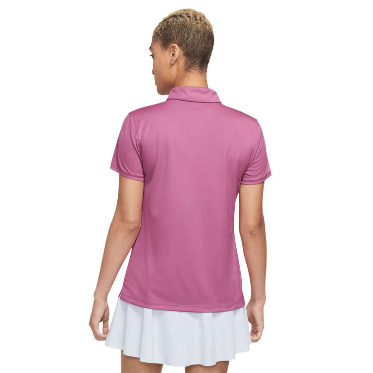Nike Womens Dri-FIT Victory Golf Polo Pink XS, Pink, rebel_hi-res