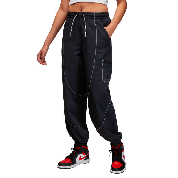 Jordan Womens Sport Tunnel Trousers Black XS, Black, rebel_hi-res