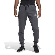 adidas Mens Essentials Camo Print Fleece Pants Grey XS, Grey, rebel_hi-res