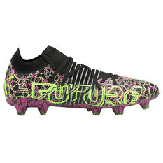 Puma Future Z 1.2 Football Boots Pink/Black US Mens 7 / Womens 8.5, Pink/Black, rebel_hi-res