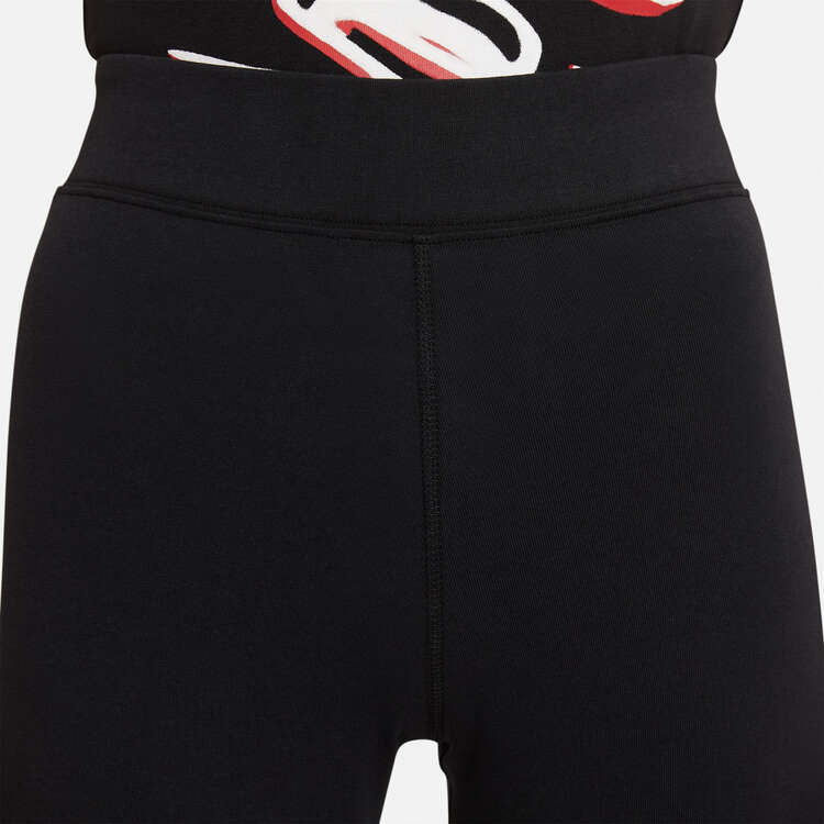 Nike Womens Sportswear Essential High-Rise Leggings Black XS, Black, rebel_hi-res