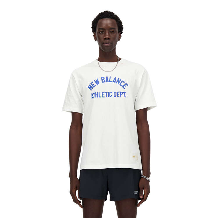 New Balance Mens Sportswears Greatest Hits Tee White S, White, rebel_hi-res