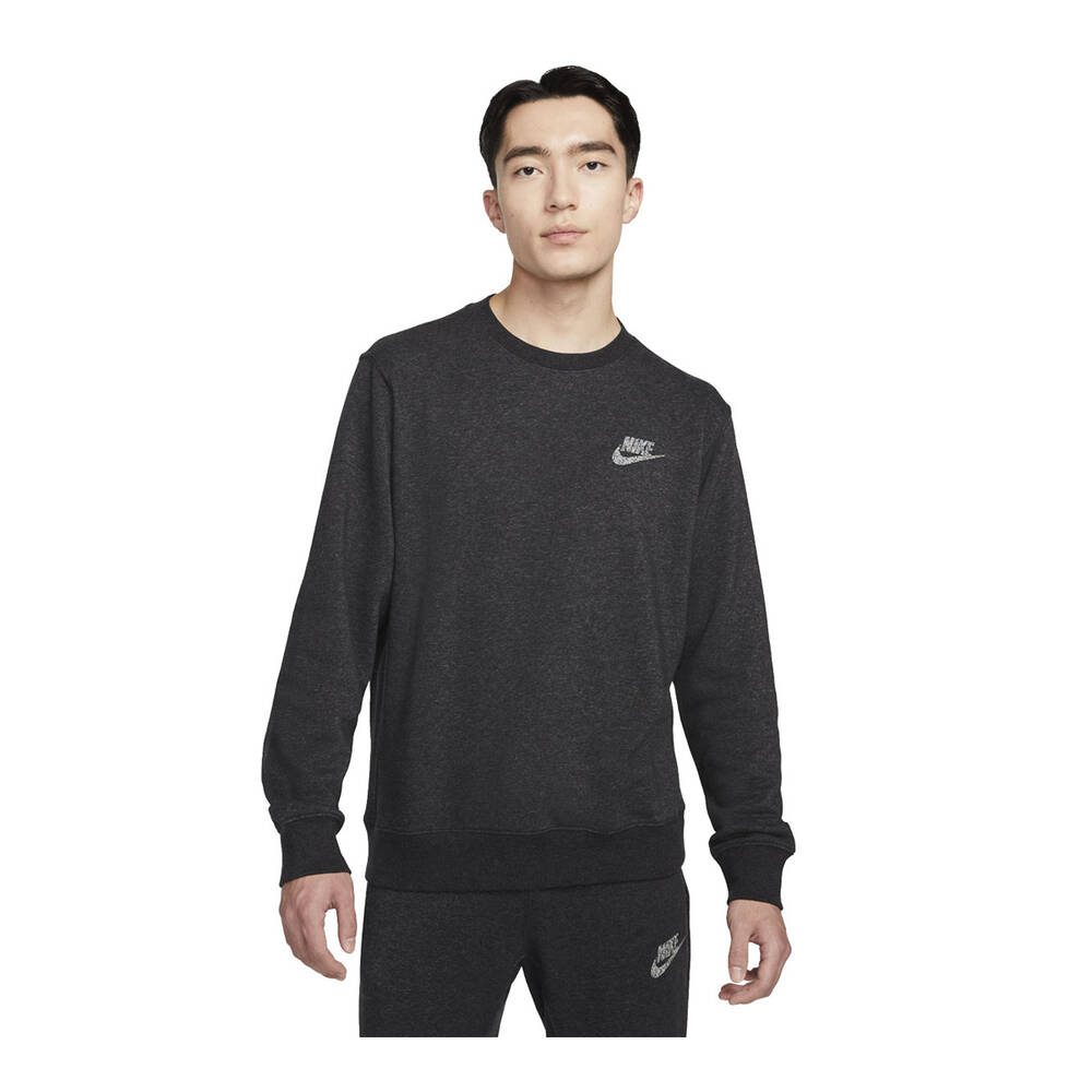Nike Mens Sportswear Fleece Sweatshirt Black XL