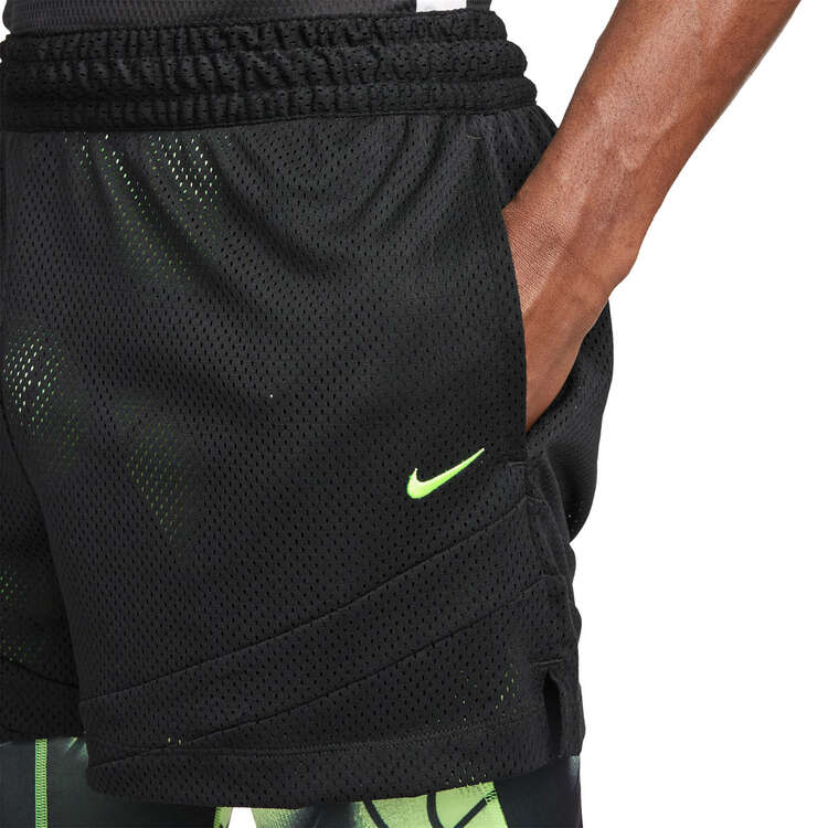 Nike Ja Morant Mens Dri-FIT 2-in-1 4-inch Basketball Shorts, Black, rebel_hi-res
