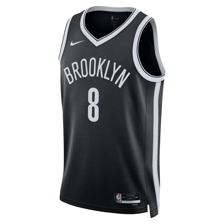 Kyrie Irving Brooklyn Nets Nike Youth Hardwood Classics Name & Number T- Shirt - Light Blue