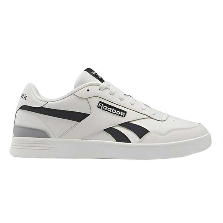 Reebok Court Advance Clip Mens Casual Shoes White/Black US 7, White/Black, rebel_hi-res