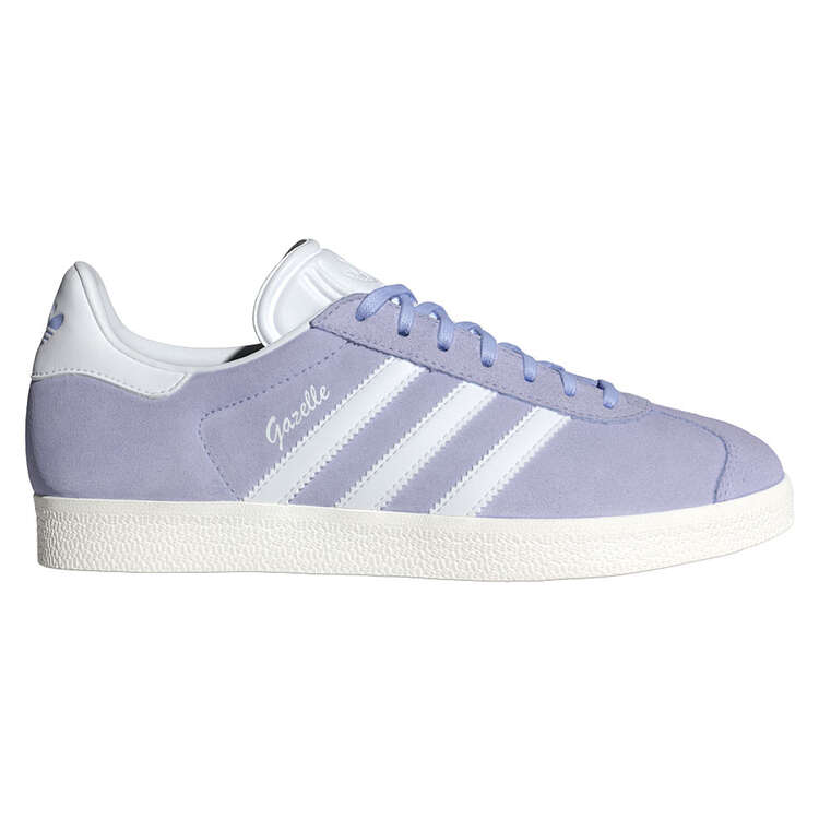 adidas Originals Gazelle Womens Casual Shoes Violet/White US 6, Violet/White, rebel_hi-res