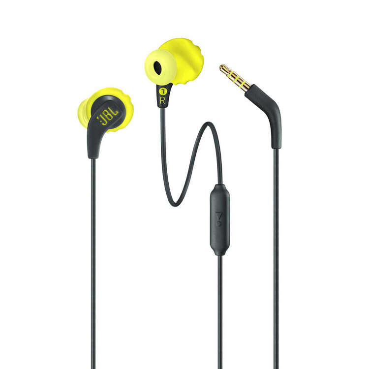 JBL Endurance RUN Wired Sports Headphones Yellow, Yellow, rebel_hi-res
