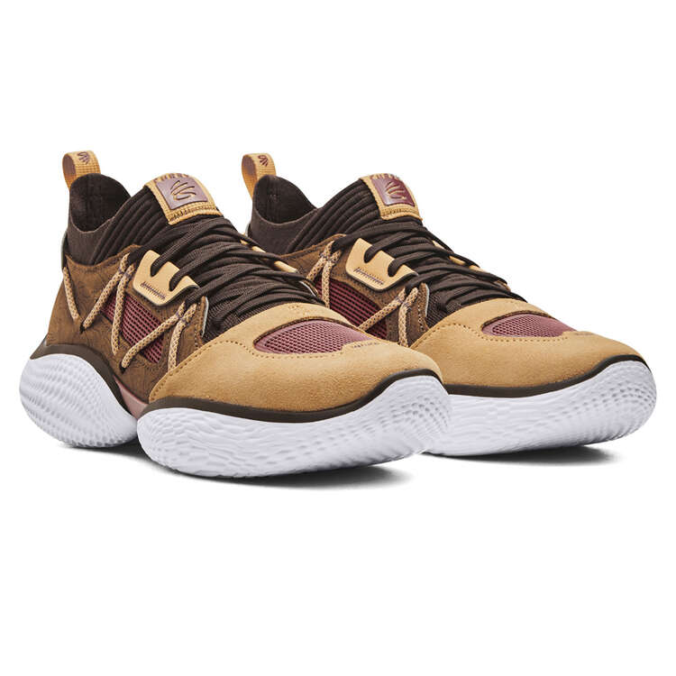 Under Armour Curry Flow Cozy Casual Shoes, Brown, rebel_hi-res