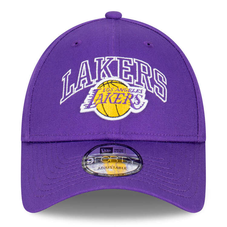 Los Angeles Lakers New Era 9FORTY Varsity Cap, , rebel_hi-res