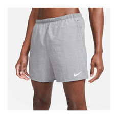 Nike Mens Challenger Dr-FIT Brief-Lined Running Shorts Grey S, Grey, rebel_hi-res