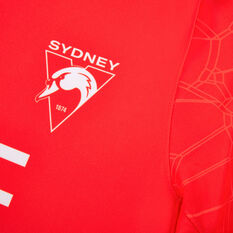 Sydney Swans 2022 Mens Training Tee, Red, rebel_hi-res