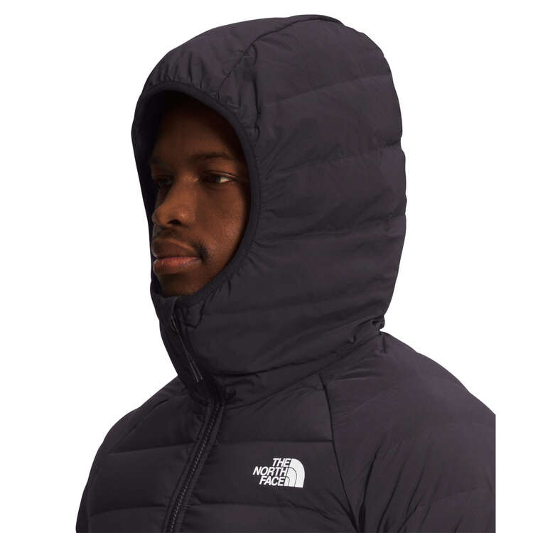 The North Face Bellview Stretch Down Hoodie, Black, rebel_hi-res
