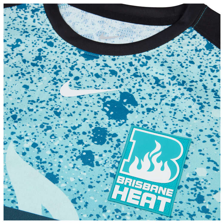 Nike Womens Brisbane Heat 2023/24 Replica WBBL Home Shirt Blue XS, Blue, rebel_hi-res